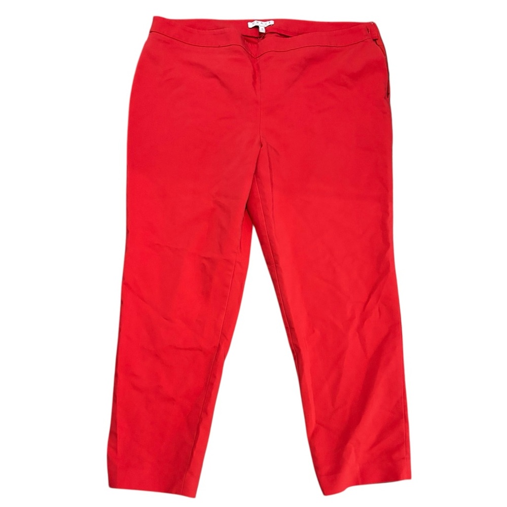 Chaus NY Bright Pink/Pale Red Women’s Plus Size Capris-size 16
